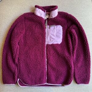 LIV Outdoor full zip sherpa jacket